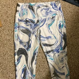 Reebok capri work out pants